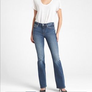 Gap 1969 Stretch Perfect Hugh Rise Boot Jeans Size 35 Waist
